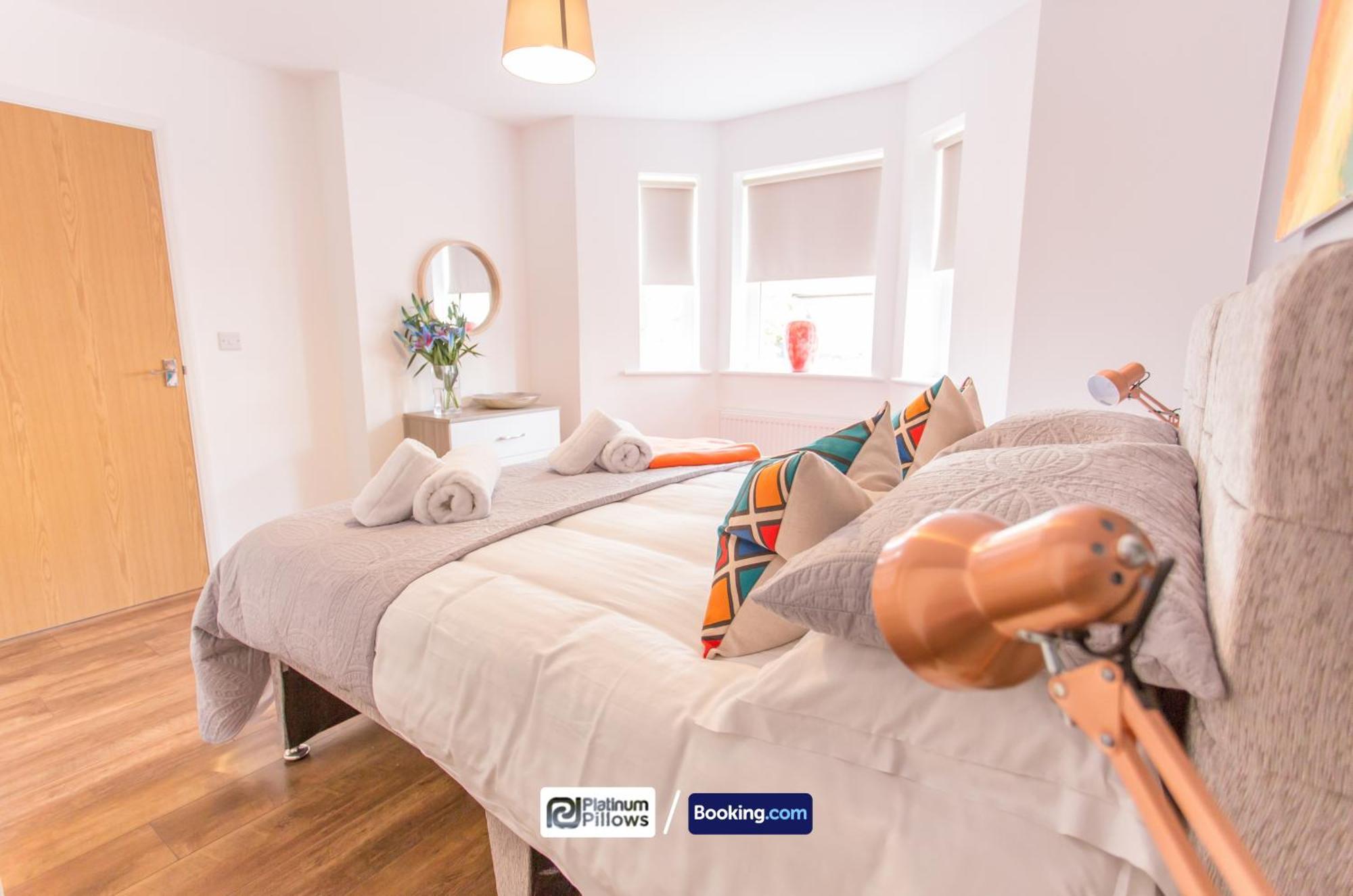 Modern Oxford 1Br Apt, Contractor & Family Accommodation, Near Oxford Hospitals And Science Park Exterior foto