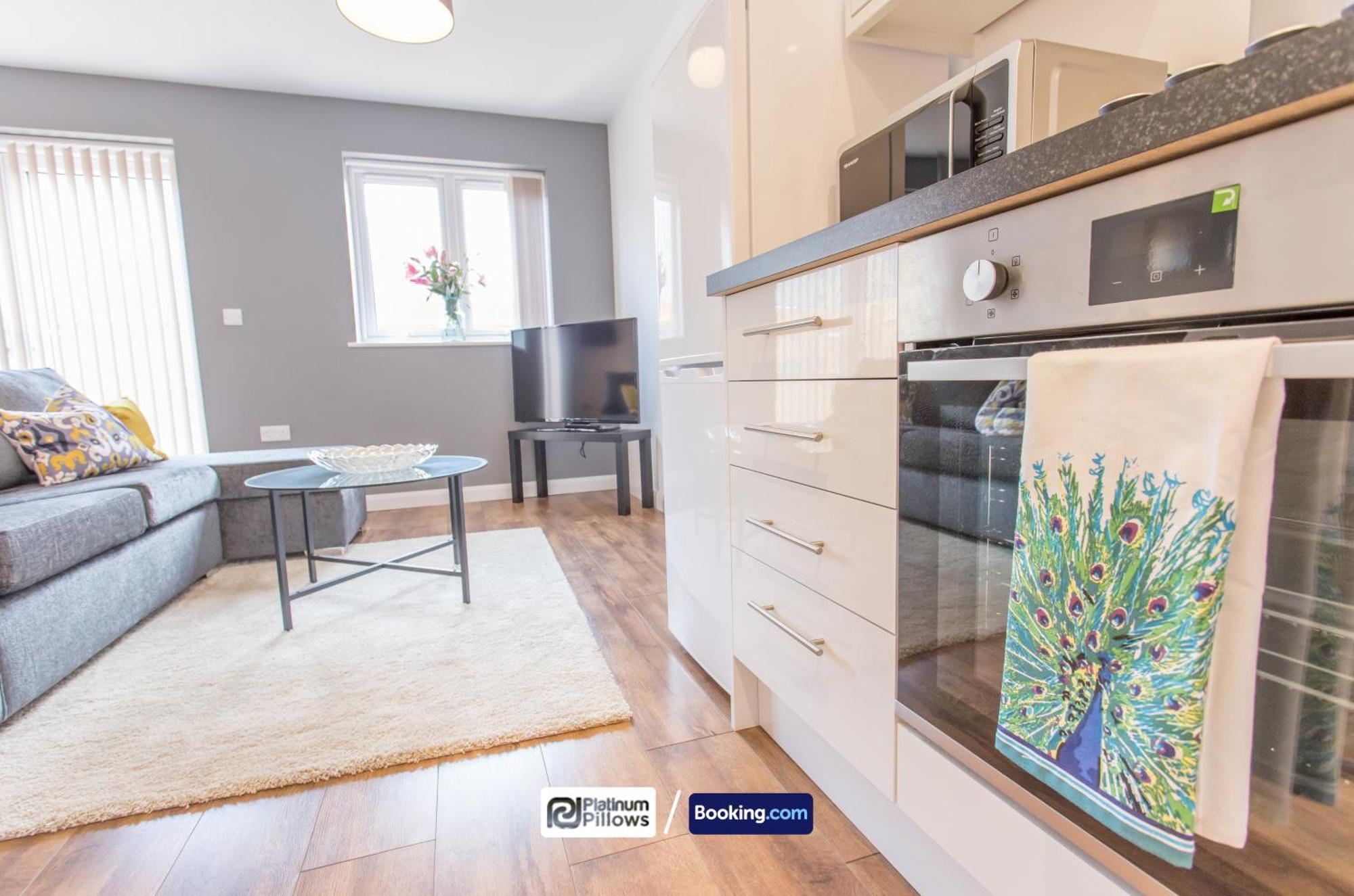 Modern Oxford 1Br Apt, Contractor & Family Accommodation, Near Oxford Hospitals And Science Park Exterior foto