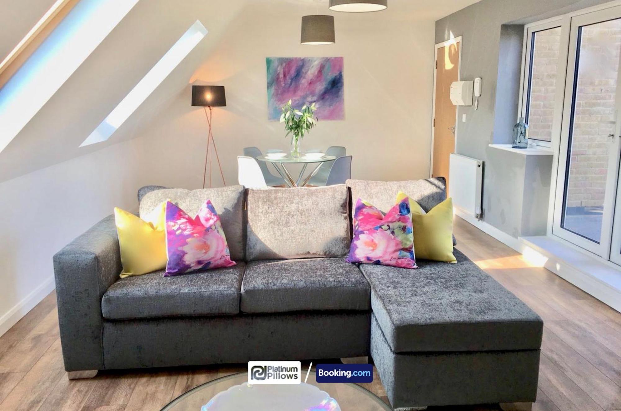 Modern Oxford 1Br Apt, Contractor & Family Accommodation, Near Oxford Hospitals And Science Park Exterior foto